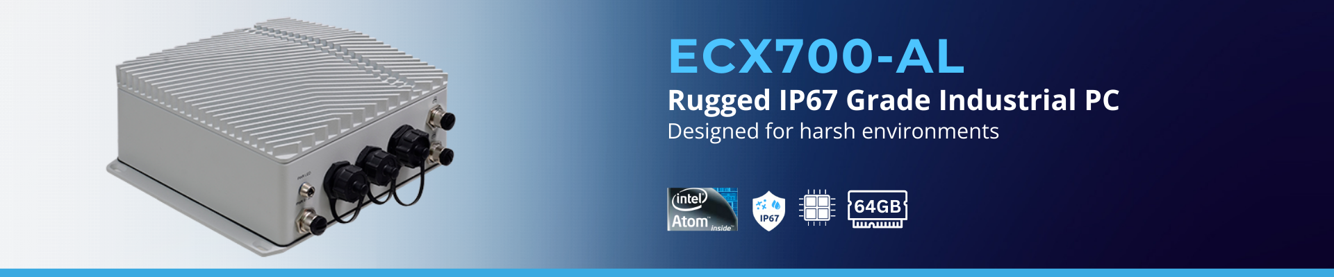 ECX700-AL: Intel Apollo Lake® Rugged PC
